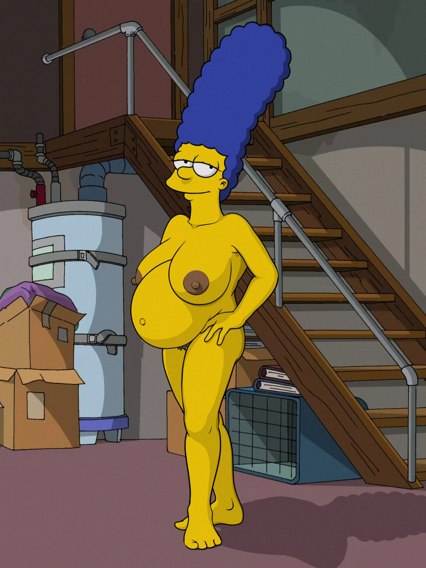 Marge Simpson is pregnant again? PM-01 (ReArt 2023)